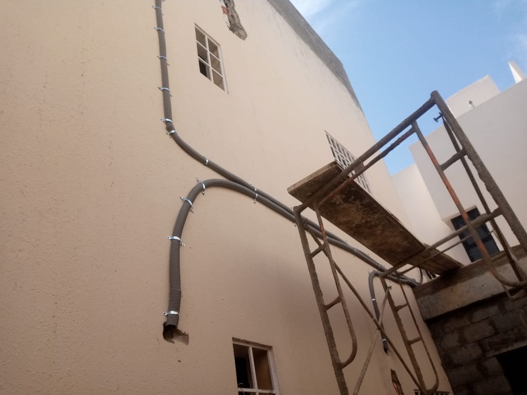 خدمة معالجة التنسيم بالمكيف